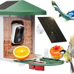 Bird Feeder with AI Identify Bird Species Camera